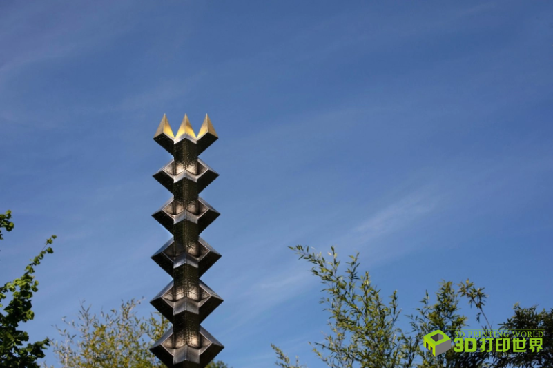 全3D打印，造一個(gè)不銹鋼塔