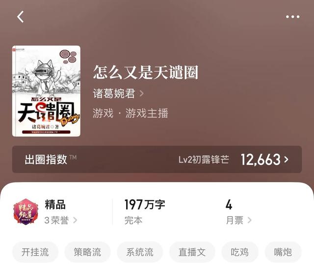 十大公認游戲小說神作(八本超經(jīng)典完本游戲小說)(7)